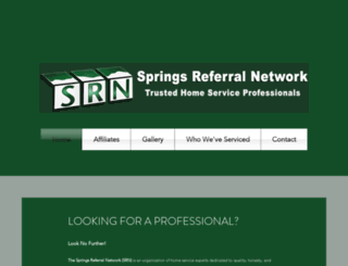 springsreferralnetwork.com screenshot