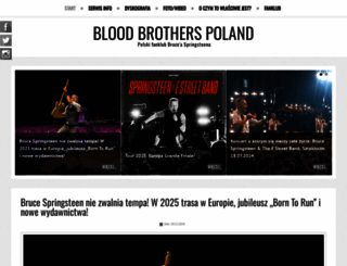 springsteen.pl screenshot