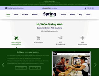 springwebsolutions.com screenshot