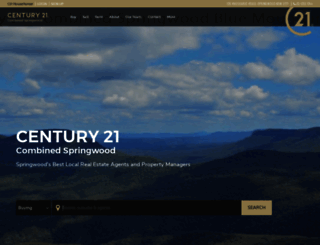 springwood.century21.com.au screenshot