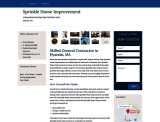 sprinklehome.com screenshot
