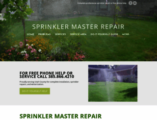 sprinklermasterrepair.com screenshot