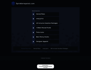sprinklerrepairslc.com screenshot