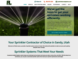 sprinklersutah.com screenshot