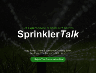 sprinklertalk.com screenshot