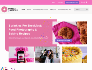 sprinklesforbreakfast.squarespace.com screenshot