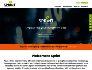 sprintenterprise.co.uk screenshot
