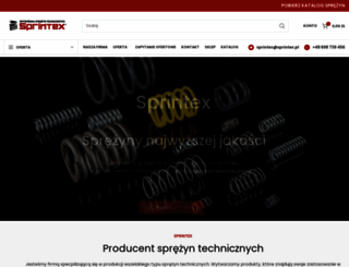 sprintex.pl screenshot