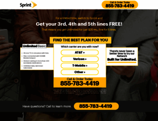sprintplan.com screenshot