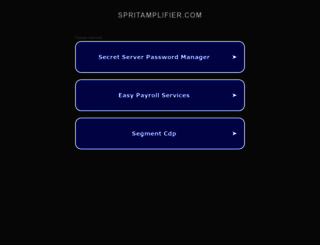 spritamplifier.com screenshot