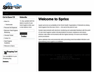 sprixx.com screenshot