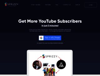 sprizzy.com screenshot