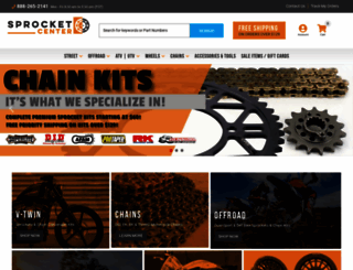 sprocketcenter.com screenshot