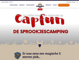 sprookjescamping.nl screenshot