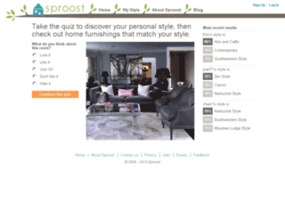 sproost.com screenshot