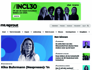 sprout.nl screenshot
