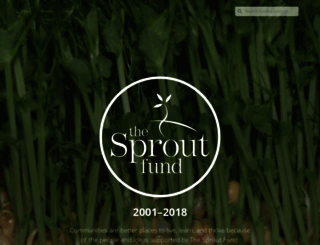 sproutfund.org screenshot