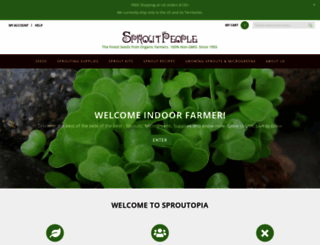 sproutpeople.org screenshot