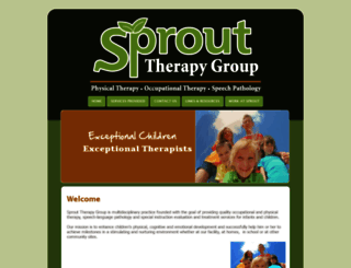 sprouttherapygroup.com screenshot