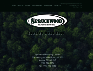 sprucewoodleasing.com screenshot