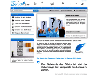 spruch.com screenshot