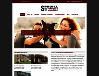 spruillapts.com screenshot