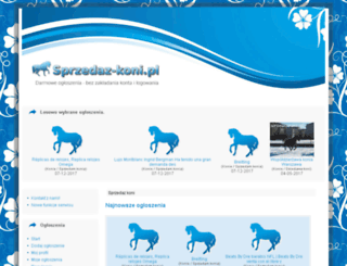 sprzedaz-koni.pl screenshot