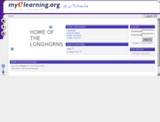 sps.myelearning.org screenshot
