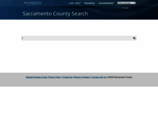 spsearch.saccounty.net screenshot