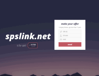 spslink.net screenshot