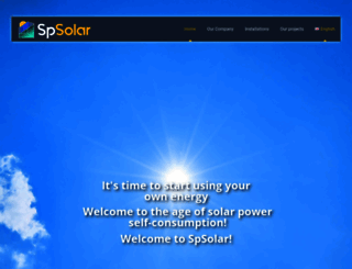 spsolar.es screenshot