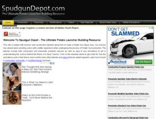 spudgundepot.com screenshot