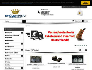 spuelen-king.de screenshot