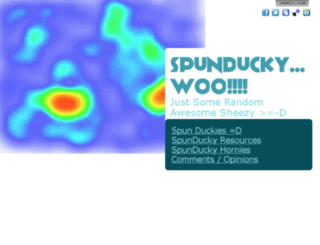 spunduckywoot.com screenshot