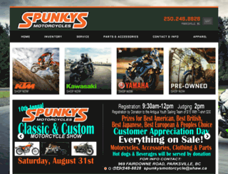 spunkysmc.com screenshot