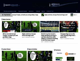 spursnetwork.com screenshot