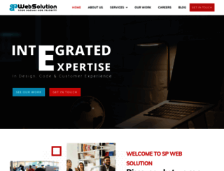 spwebsolution.com screenshot