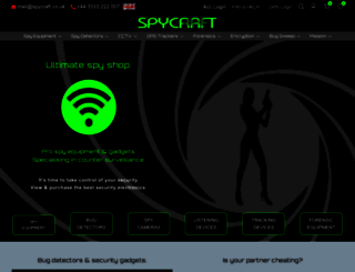 spy-craft.co.uk screenshot