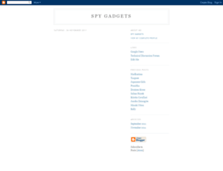 spy-gadgets-e.blogspot.in screenshot