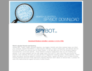 spybot-download.net screenshot