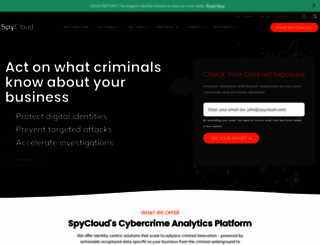 spycloud.com screenshot