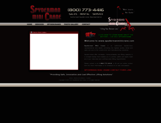 spydermanminicrane.com screenshot