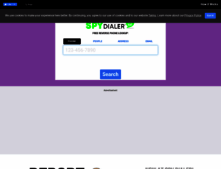 spydialer.com screenshot