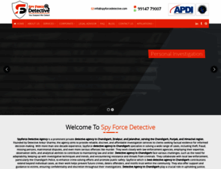 spyforcedetective.com screenshot