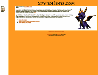 spyrohints.com screenshot
