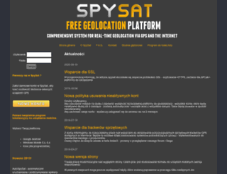 spysat.pl screenshot
