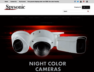 spysonic.com screenshot
