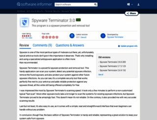 spyware-terminator.informer.com screenshot