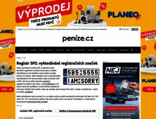 spz.penize.cz screenshot