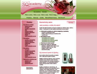 sq-academy.cz screenshot